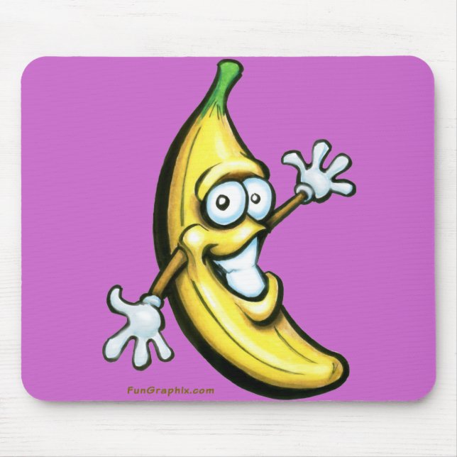 Tapis De Souris Banane (Devant)