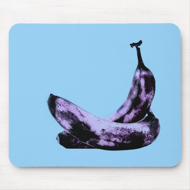 Tapis De Souris Bananes roses Pop Art (Devant)
