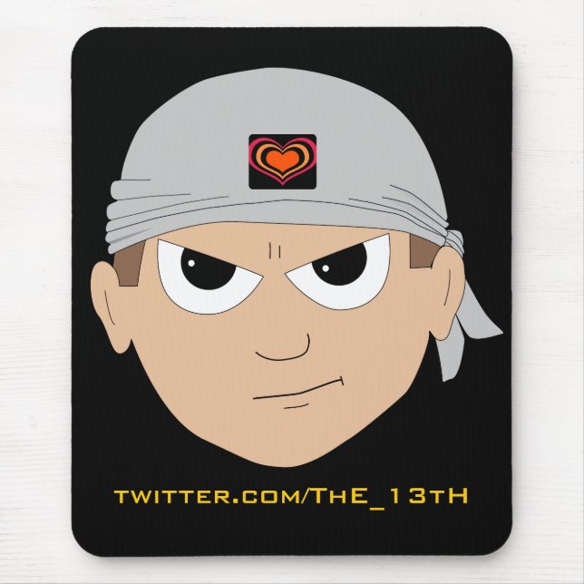 Tapis De Souris Bandana Mousepad de Blops (Devant)