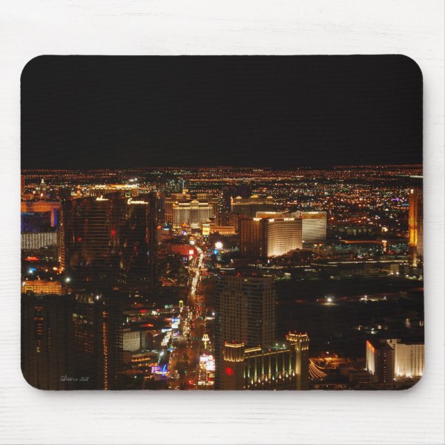 Tapis De Souris Bande de Las Vegas la nuit (Devant)
