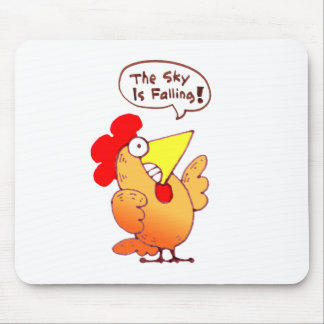 Tapis De Souris Bande dessinée drôle de poulet de la bande