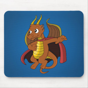 Tapis De Souris Bande dessinée Mousepad de super héros de dragon