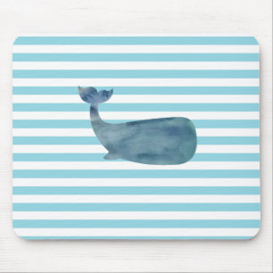 Tapis De Souris Bande nautique de baleine