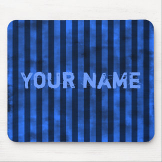 Tapis De Souris Bandes bleues verticales