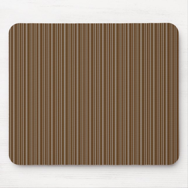Tapis De Souris Bandes Brown (Devant)