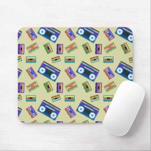 Tapis De Souris Bandes Cassette Amant Vintage Rétro Anciens Enregi