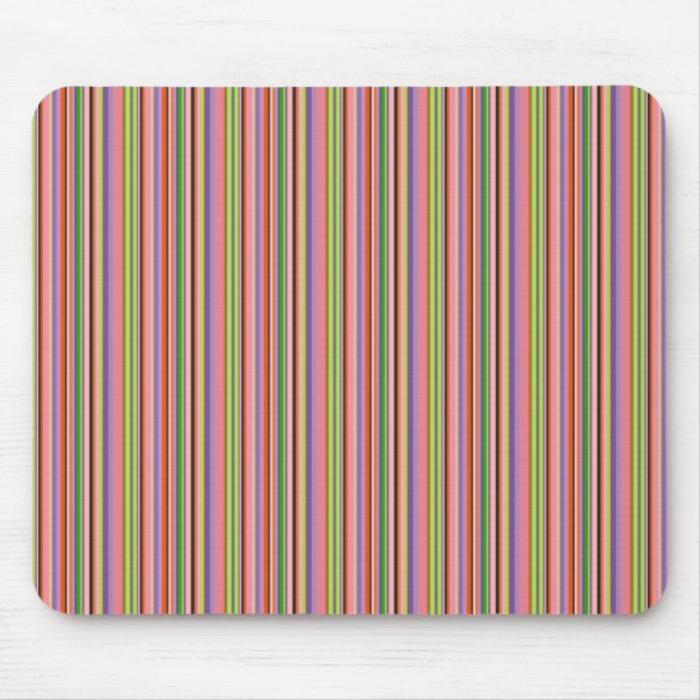 Tapis De Souris Bandes colorées (Devant)