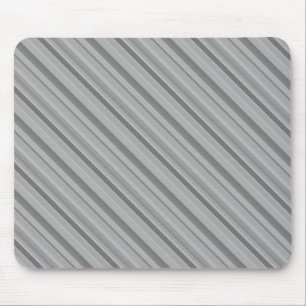 Tapis De Souris Bandes diagonales grises