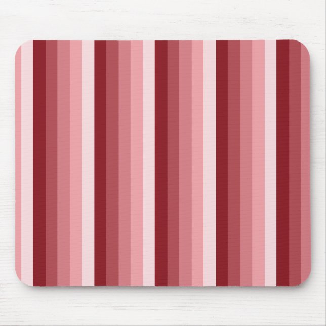 Tapis De Souris Bandes d'ombre rouges (Devant)