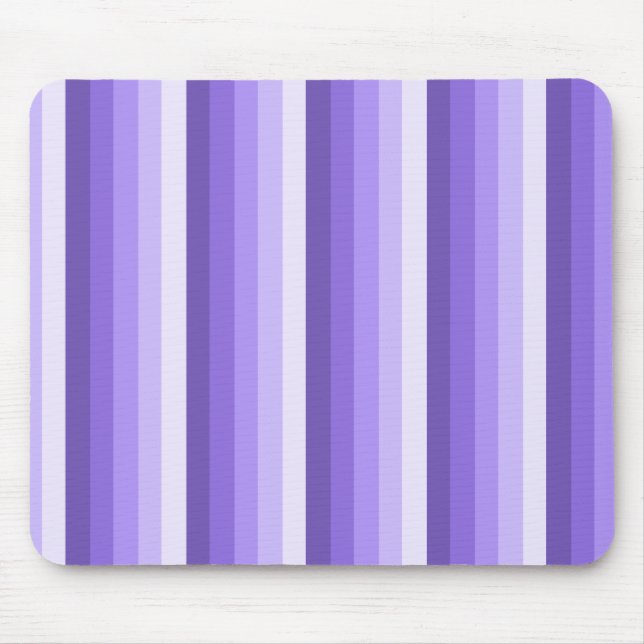 Tapis De Souris Bandes d'ombre violette (Devant)