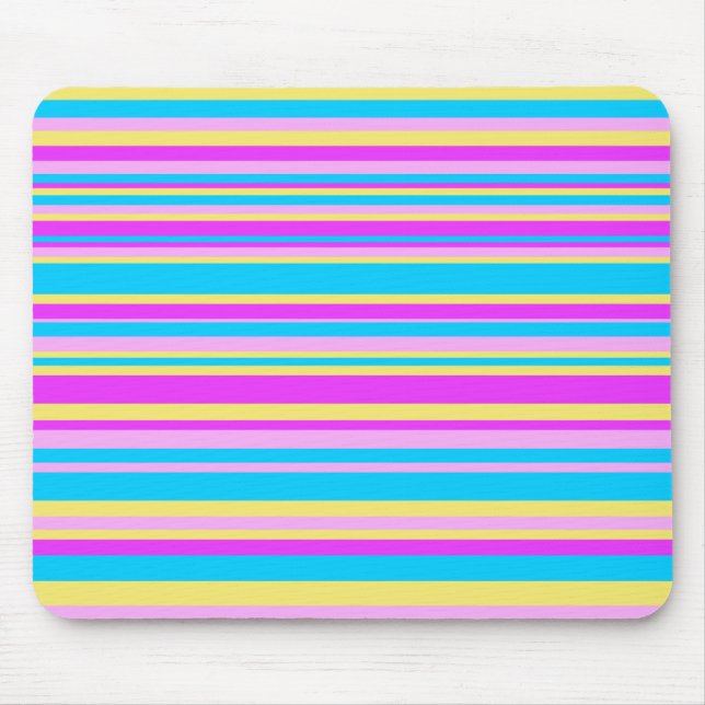 Tapis De Souris Bandes multicolores 2 (Devant)