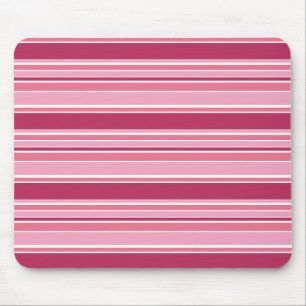 Tapis De Souris Bandes roses