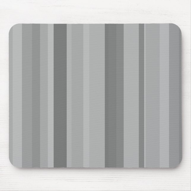 Tapis De Souris Bandes verticales grises (Devant)