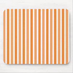 Tapis De Souris Bandes verticales Mousepad, Tangerine