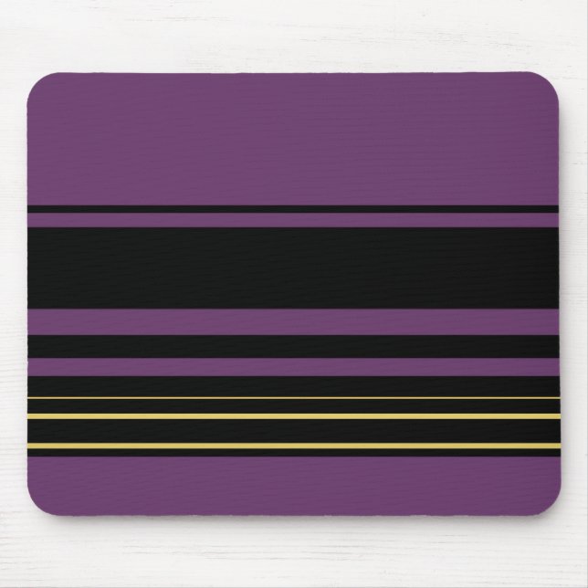 Tapis De Souris Bandes violettes mignonnes (Devant)