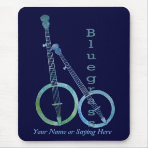 Tapis De Souris Banjos de Bluegrass