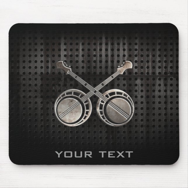 Tapis De Souris Banjos de duel rocailleux (Devant)