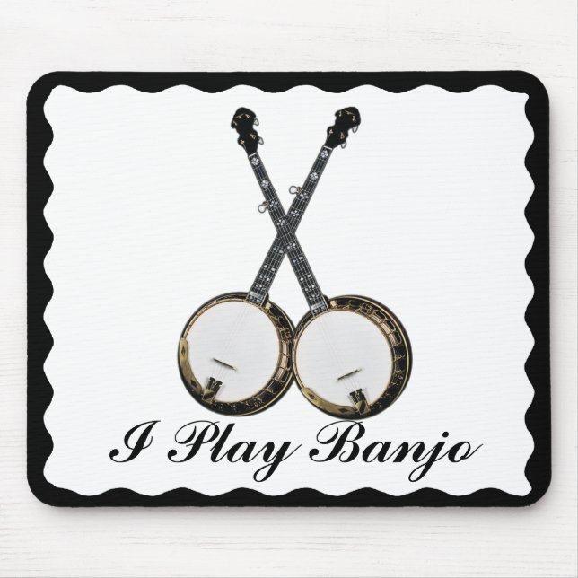 TAPIS DE SOURIS BANJOS-MOUSEPAD CROISÉ (Devant)