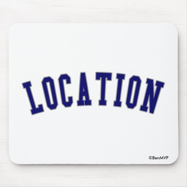 Tapis De Souris Bannière (Devant)