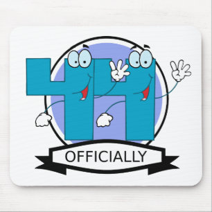 Tapis De Souris Bannière d'anniversaire officielle 44