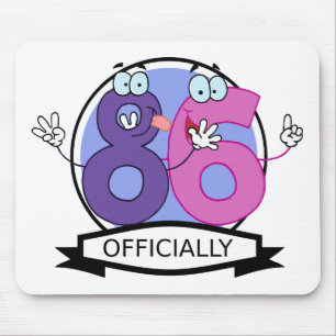 Tapis De Souris Bannière d'anniversaire officielle 86