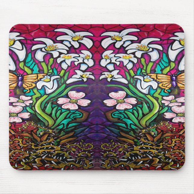 Tapis De Souris Bannière de Pâques (Devant)