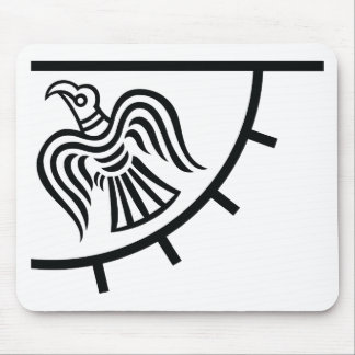 Tapis De Souris Bannière de Raven (drapeau de Viking)