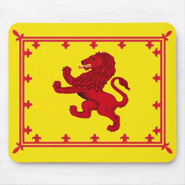 Tapis De Souris bannière Lion rampant (Devant)