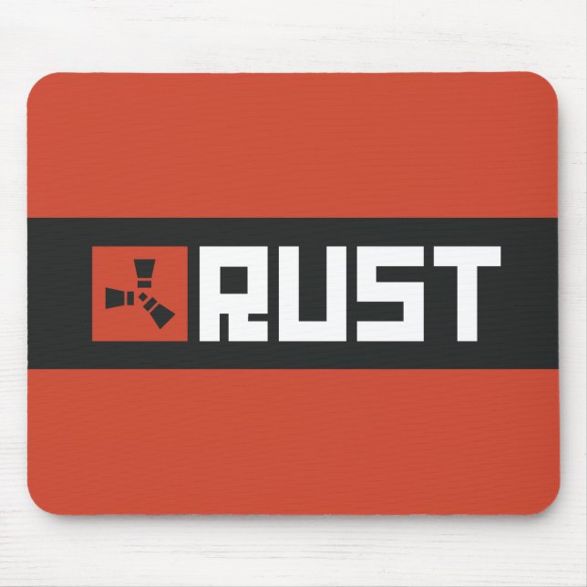 Tapis De Souris Bannière RUST BRWB (Devant)