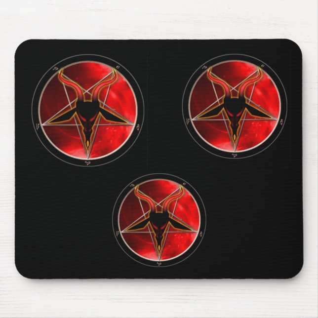 Tapis De Souris Baphomet Mousepad (Devant)