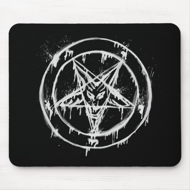Tapis De Souris Baphomet Mousepag (Devant)