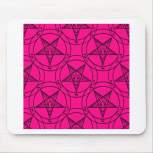 Tapis De Souris baphomet rose
