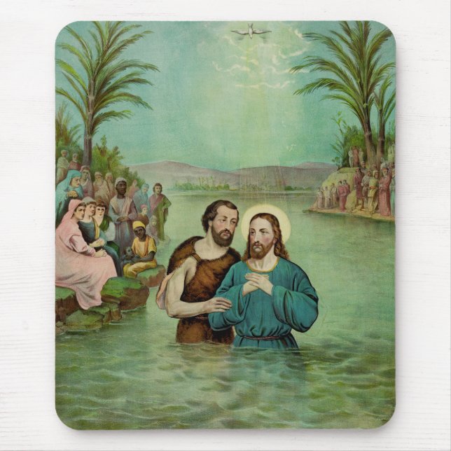 Tapis De Souris Baptême de Jésus-Christ (Devant)