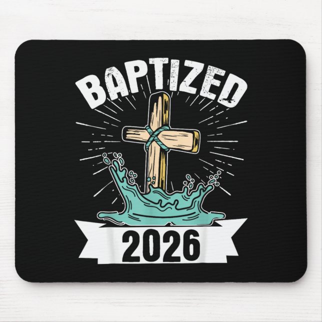 Tapis De Souris Baptisé 2026  (Devant)