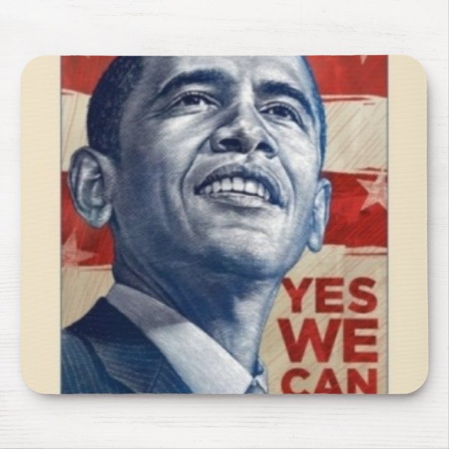 Tapis De Souris Barack Obama (Devant)