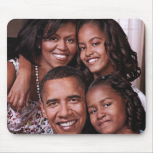 Tapis De Souris Barack Obama, Family Love_Mousepad