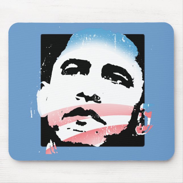 Tapis De Souris Barack Obama Mousepad (Devant)