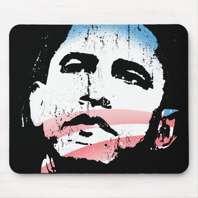Tapis De Souris Barack Obama Mousepad (Devant)