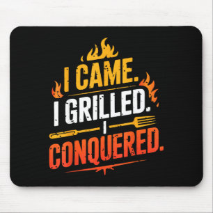 Tapis De Souris Barbecue bbq blague grill pit maître chef fumeur p