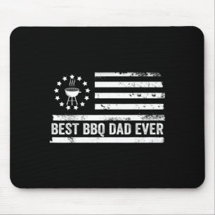 Tapis De Souris Barbecue Grill Drapeau Américain Patriotique