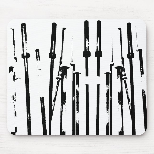 Tapis De Souris Barbell Forrest Pad (Devant)