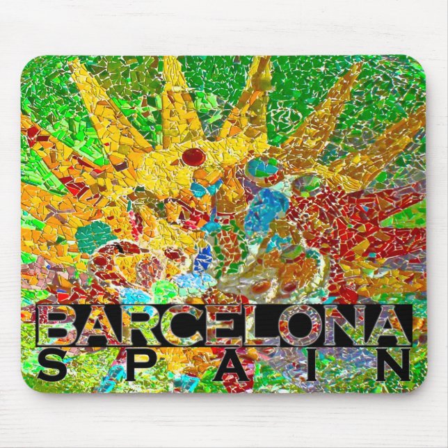 Tapis De Souris Barcelone (Devant)