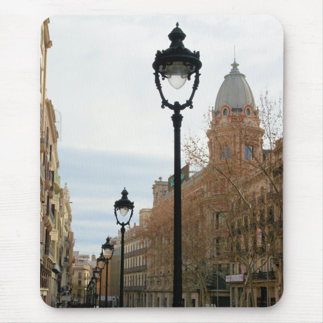 Tapis De Souris Barcelone, Espagne - Portail del Angel Mouse Pad (Devant)