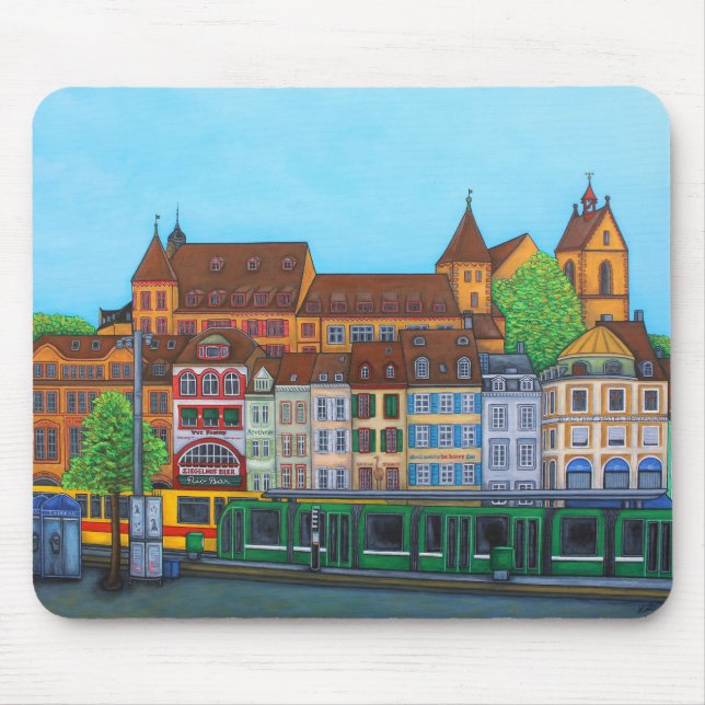 Tapis De Souris Barfüsserplatz Rendez-vous Souris (Devant)