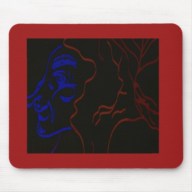 Tapis De Souris Baron aux cheveux roux du XVIIIe siècle (Devant)