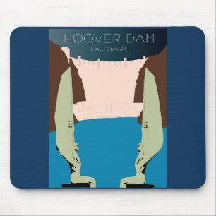Tapis De Souris Barrage de Hoover Mousepad