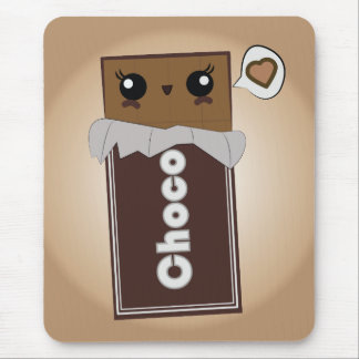Tapis De Souris Barre de chocolat mignonne