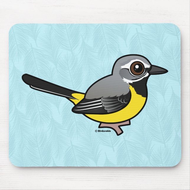 Tapis De Souris Barre de gris Birdorable (Devant)