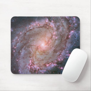 Tapis De Souris Barred Spiral Galaxy Messier 83.