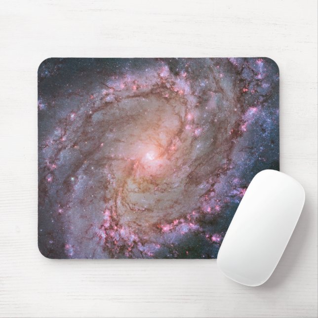 Tapis De Souris Barred Spiral Galaxy Messier 83. (Avec souris)